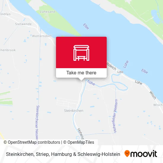 Карта Steinkirchen, Striep