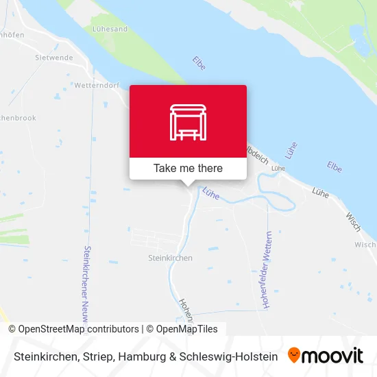 Карта Steinkirchen, Striep