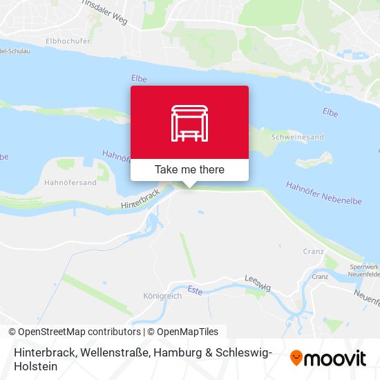 Hinterbrack, Wellenstraße map