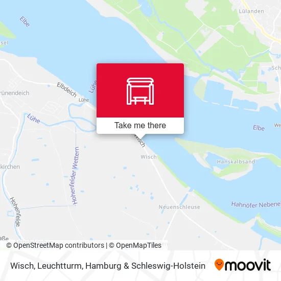 Карта Wisch, Leuchtturm