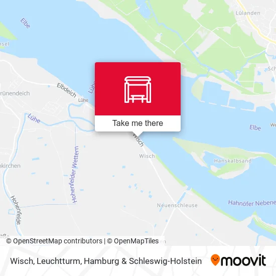 Карта Wisch, Leuchtturm