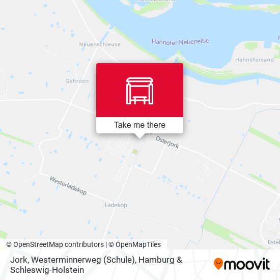 Jork, Westerminnerweg (Schule) map