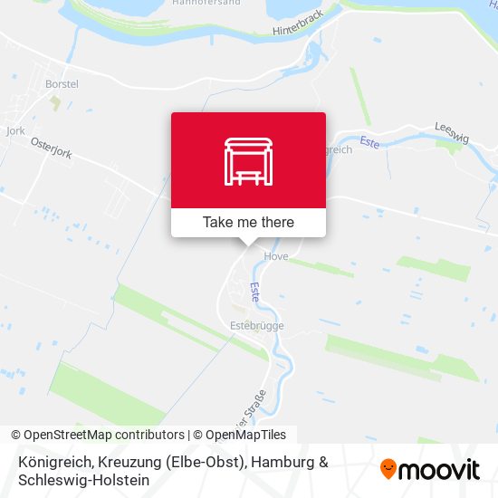 Königreich, Kreuzung (Elbe-Obst) map