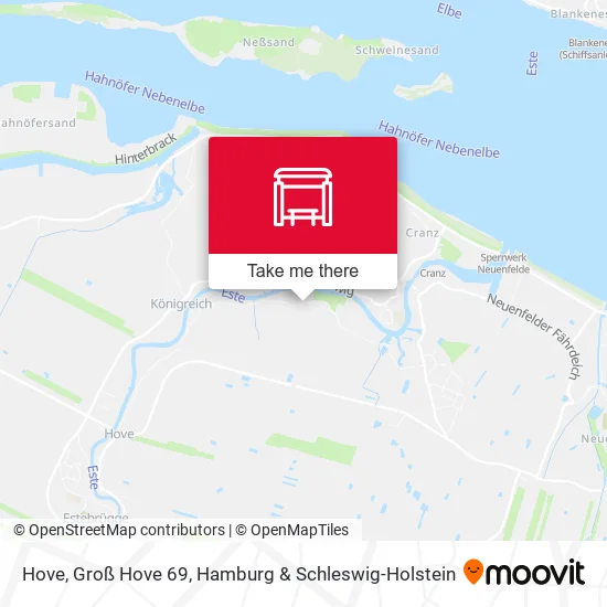 Карта Hove, Groß Hove 69