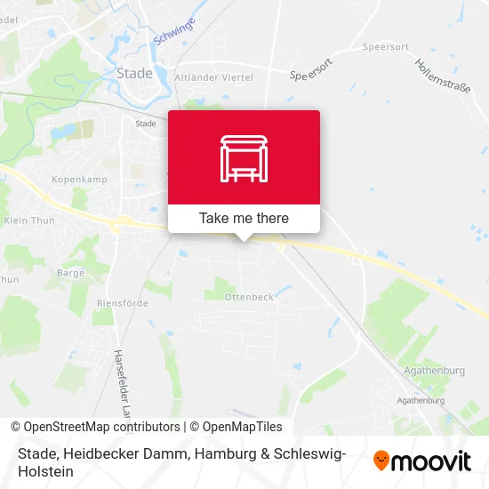 Карта Stade, Heidbecker Damm