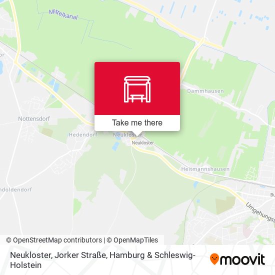 Neukloster, Jorker Straße map