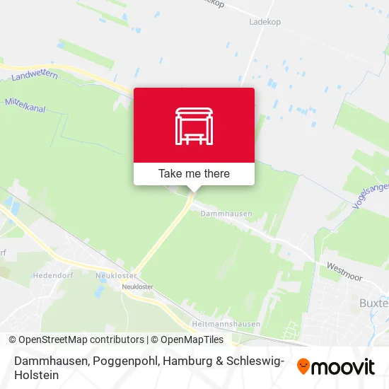 Карта Dammhausen, Poggenpohl