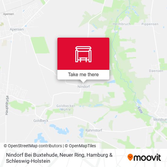 Nindorf Bei Buxtehude, Neuer Ring map