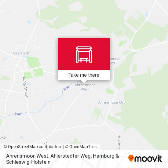 Ahrensmoor-West, Ahlerstedter Weg map
