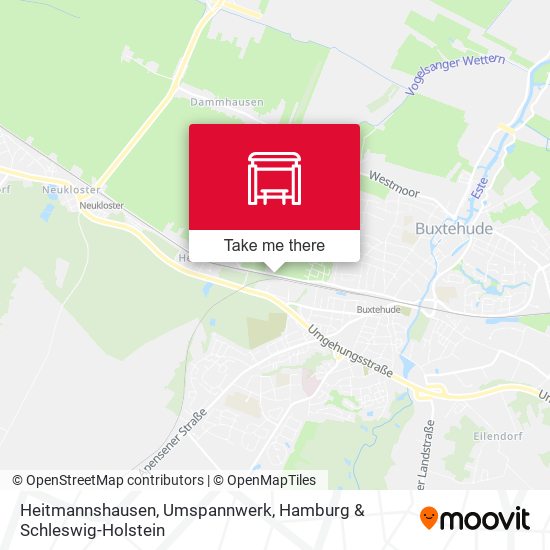 Heitmannshausen, Umspannwerk map