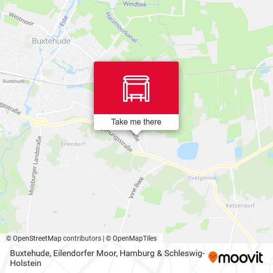 Buxtehude, Eilendorfer Moor map