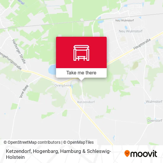 Карта Ketzendorf, Hogenbarg