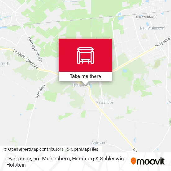 Карта Ovelgönne, am Mühlenberg