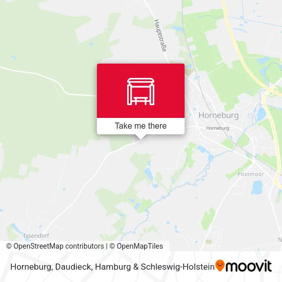 Карта Horneburg, Daudieck