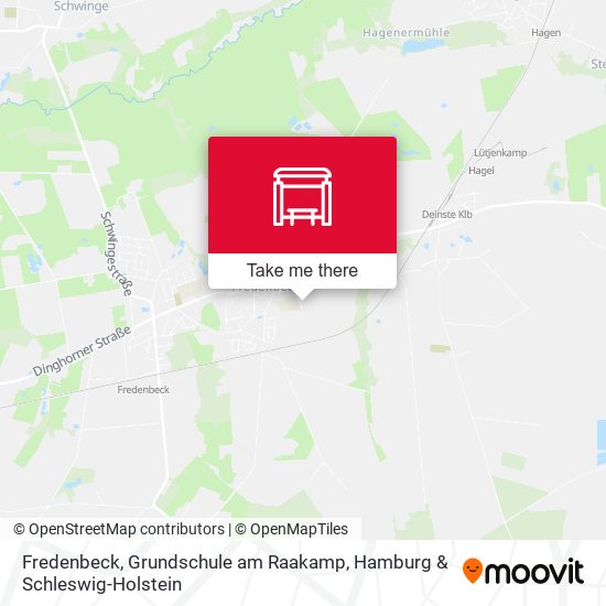 Fredenbeck, Grundschule am Raakamp map