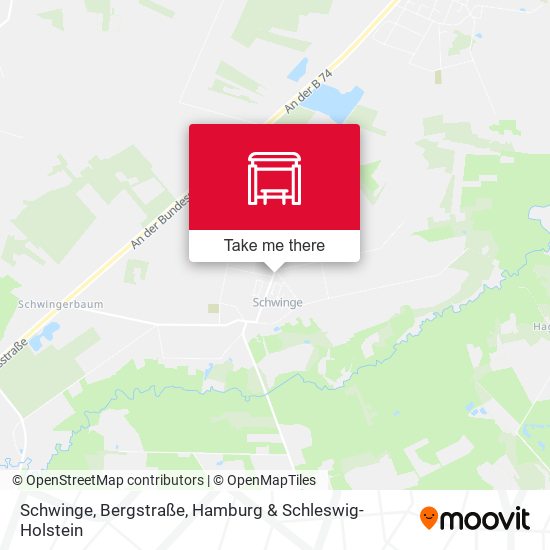 Schwinge, Bergstraße map