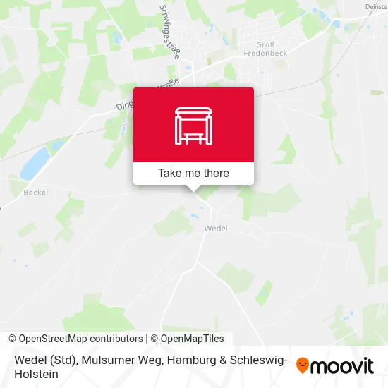 Карта Wedel (Std), Mulsumer Weg