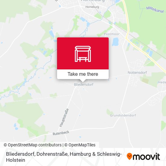 Bliedersdorf, Dohrenstraße map