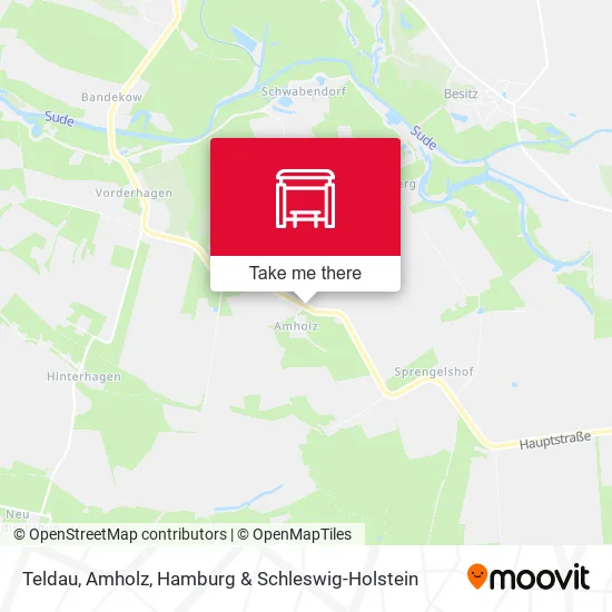 Карта Teldau, Amholz