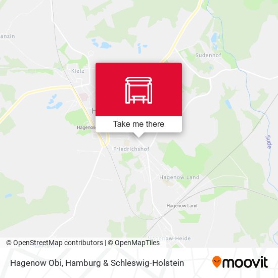 Hagenow Obi map