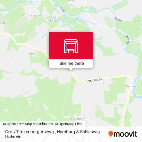 Карта Groß Timkenberg Abzwg.