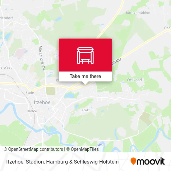 Карта Itzehoe, Stadion