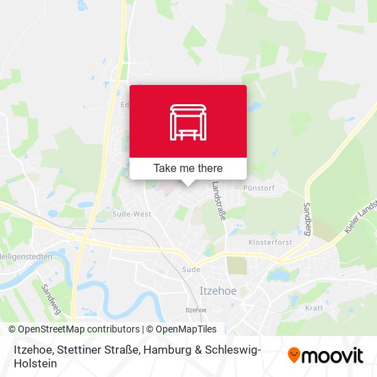 Itzehoe, Stettiner Straße map