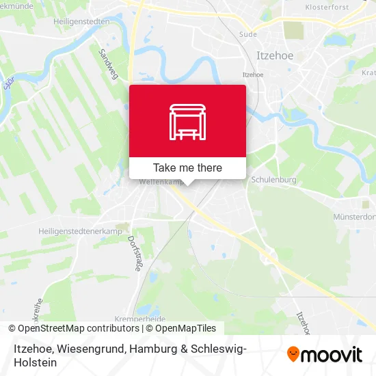 Карта Itzehoe, Wiesengrund