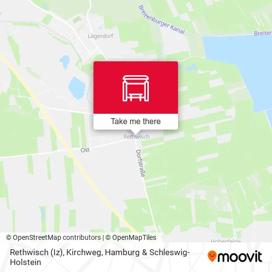 Карта Rethwisch (Iz), Kirchweg