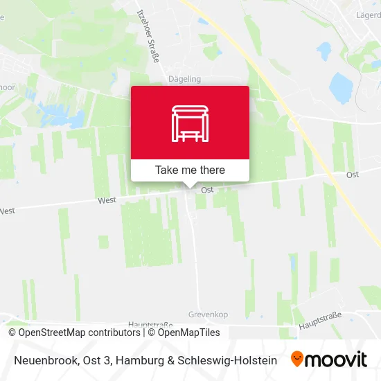 Карта Neuenbrook, Ost 3