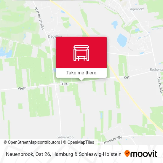 Карта Neuenbrook, Ost 26