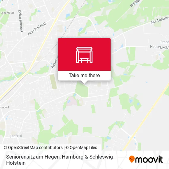 Карта Seniorensitz am Hegen