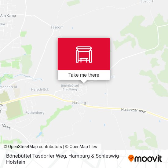 Bönebüttel Tasdorfer Weg map