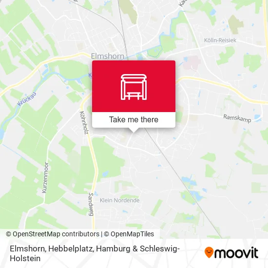 Карта Elmshorn, Hebbelplatz