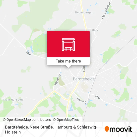 Карта Bargteheide, Neue Straße