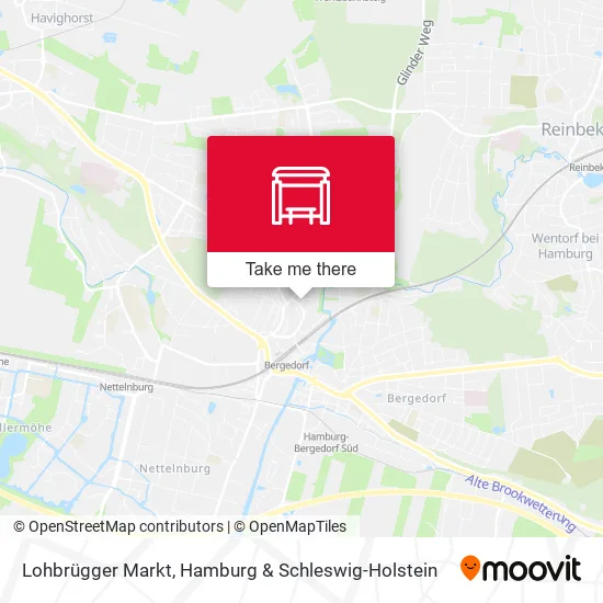 Карта Lohbrügger Markt