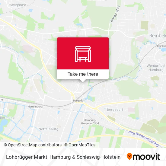 Карта Lohbrügger Markt