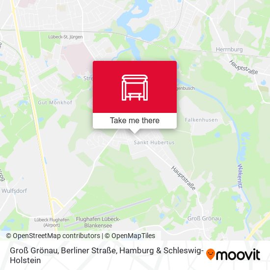 Groß Grönau, Berliner Straße map