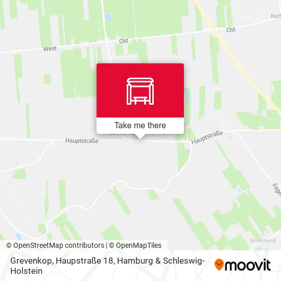 Карта Grevenkop, Haupstraße 18