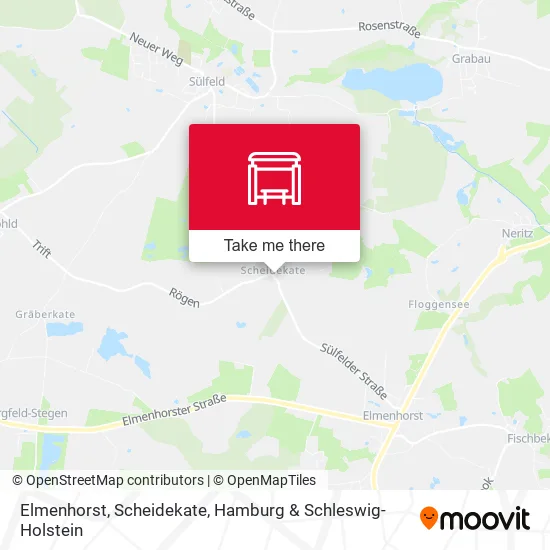 Карта Elmenhorst, Scheidekate