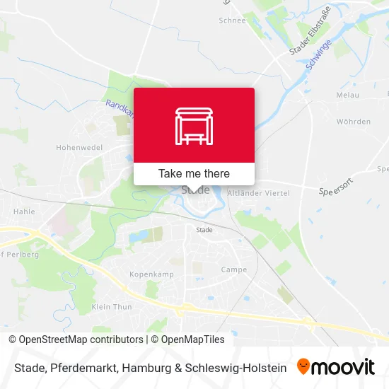 Карта Stade, Pferdemarkt