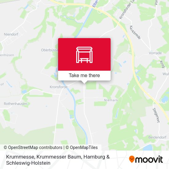 Krummesse, Krummesser Baum map