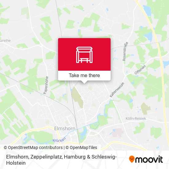 Карта Elmshorn, Zeppelinplatz