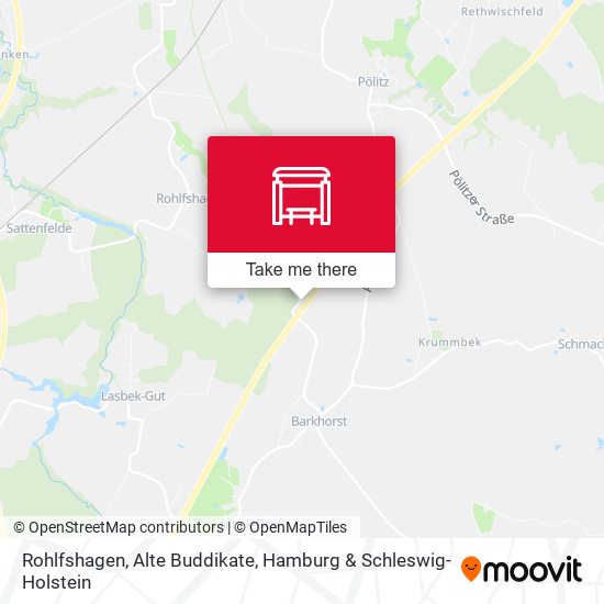 Rohlfshagen, Alte Buddikate map