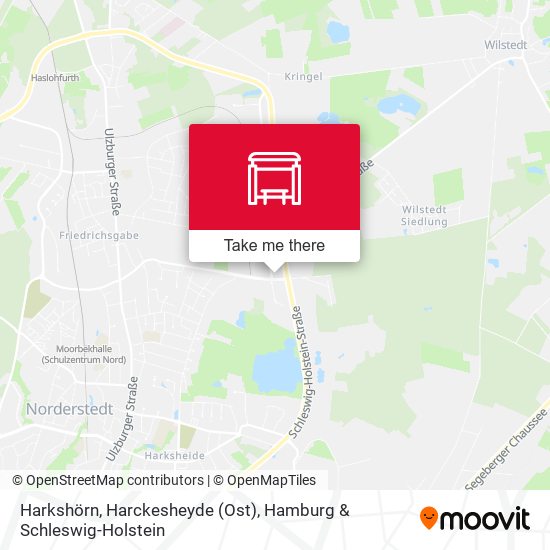 Harkshörn, Harckesheyde (Ost) map