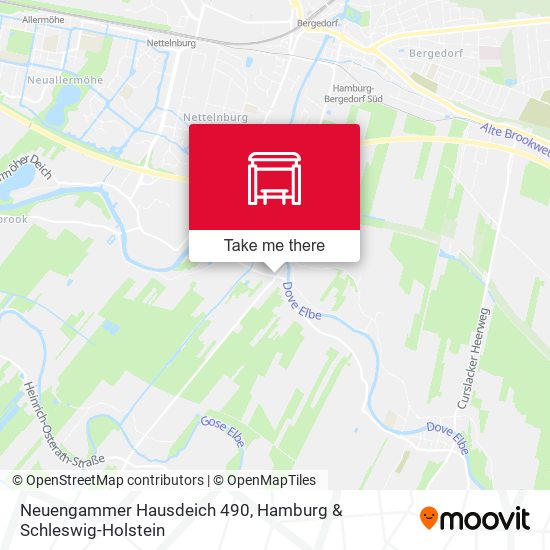 Neuengammer Hausdeich 490 map