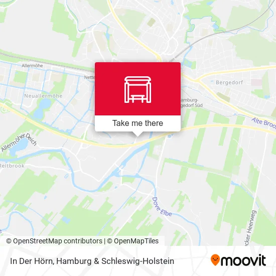 Карта In Der Hörn