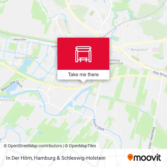 Карта In Der Hörn