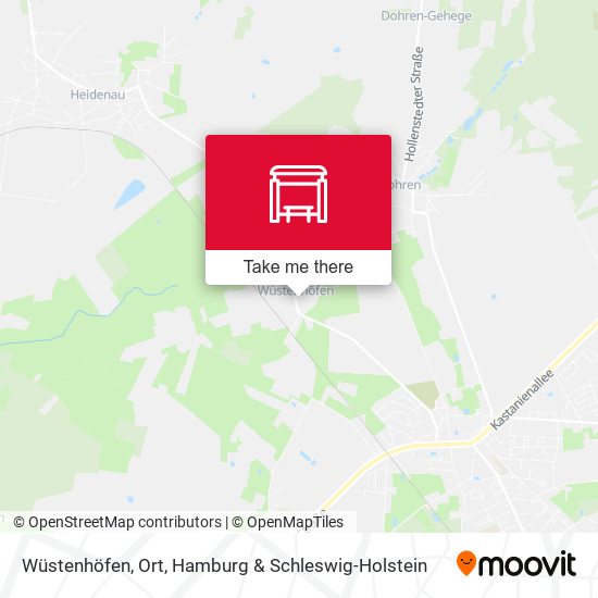 Wüstenhöfen, Ort map