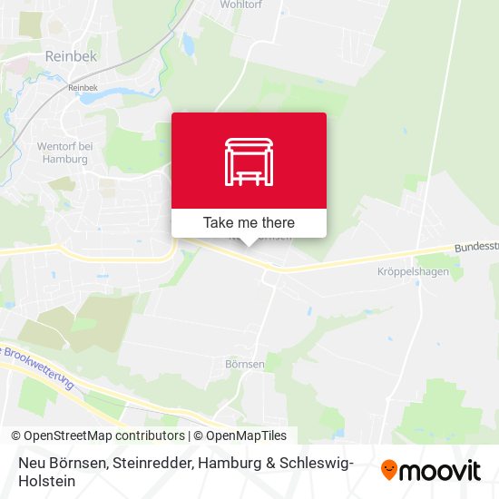 Neu Börnsen, Steinredder map